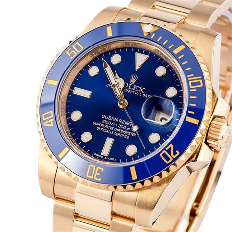 rolex submariner blau gold|blue gold Rolex Submariner price.